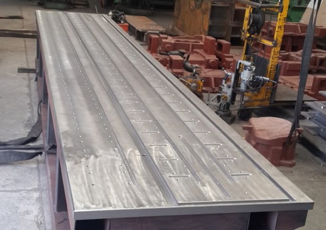 Completed fixture plate